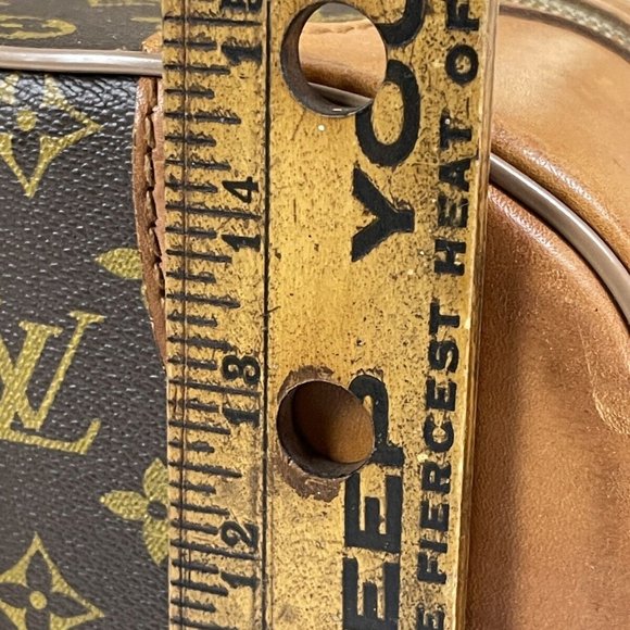 LOUIS VUITTON Vintage 19" Compact Travel Carryon Suitcase Duffle Carryall Bag - Picture 10 of 16